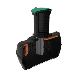 Жироуловитель Rostok G 2800 МАХ с горловиной 1000 мм с входом и выходом 110