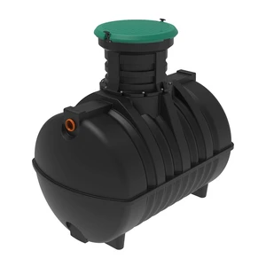 Пескоуловитель Rostok G 3500 с горловиной 600 мм с входом и выходом 160