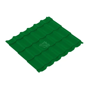 Металлочерепица Супер Monterrey 0.5 Полиэстер RAL 6002