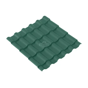 Металлочерепица Супер BARSA 0.5 Полиэстер RAL 6005