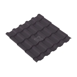 Металлочерепица Супер BARSA 0.5 Полиэстер RAL 8019