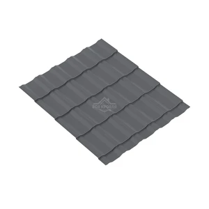Металлочерепица KRONA 0.5 Velvet RAL 7024