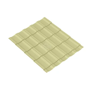 Металлочерепица Супер KRONA 0.5 Полиэстер RAL 1014