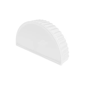 Заглушка торцевая для конька полукруглого малого Полиэстер RAL 9003