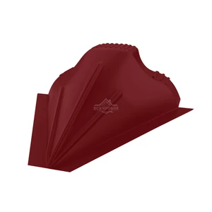 Заглушка конусная для конька ПРЕМИУМ Полиэстер RAL 3005