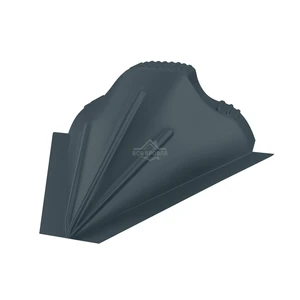 Заглушка конусная для конька ПРЕМИУМ Полиэстер RAL 7016