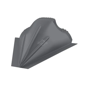 Заглушка конусная для конька ПРЕМИУМ Texture RAL 7024