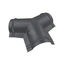 Тройник Y-образный для конька полукруглого малого Texture RAL 7024