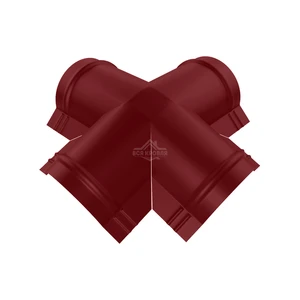 Четверник для конька полукруглого малого Полиэстер RAL 3005