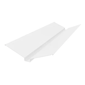 Ендова финская 150х40х150 Полиэстер RAL 9003