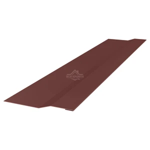 Планка крепежная 50х20х30 Texture RAL 8017 для фальцевой кровли