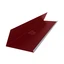 Планка примыкания верхняя к трубе 250х210 Полиэстер RAL 3005 для фальцевой кровли