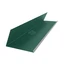 Планка примыкания верхняя к трубе 250х210 Полиэстер RAL 6005 для фальцевой кровли