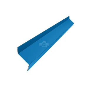 Планка примыкания в штробу 60х20 Полиэстер RAL 5005 для фальцевой кровли