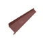 Планка примыкания в штробу 60х20 Texture RAL 8017 для фальцевой кровли
