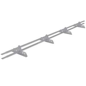 Снегозадержатель для фальцевой кровли Полиэстер RAL 7004