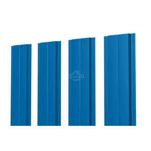 Евроштакетник В.К. прямой 0.35 Полиэстер RAL 5005