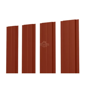 Евроштакетник В.К. прямой 0.4 Полиэстер RAL 3009