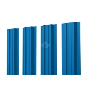 Евроштакетник П-Премиум прямой 0.35 Полиэстер RAL 5005