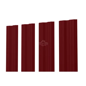 Евроштакетник М-образный 0.35 Полиэстер RAL 3005