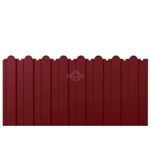 Профнастил стеновой С-20А фигурный 0.35 Полиэстер RAL 3005