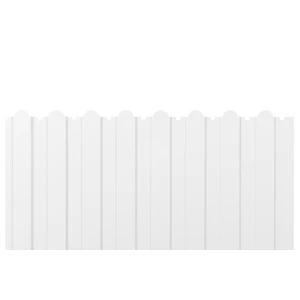 Профнастил стеновой С-20А фигурный 0.35 Полиэстер RAL 9003