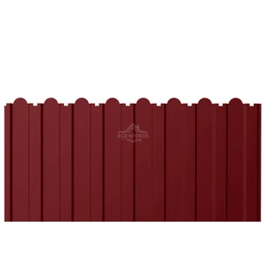 Профнастил С-20В фигурный 0.35 Полиэстер RAL 3005