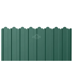 Профнастил С-20В фигурный 0.35 Полиэстер RAL 6005