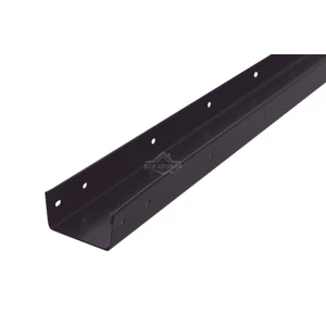 Профиль П-образный вертикальный 0.5 Полиэстер RAL 8019