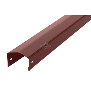 Профиль горизонтальный завершающий (верхний/нижний) 0.5 Полиэстер RAL 8017