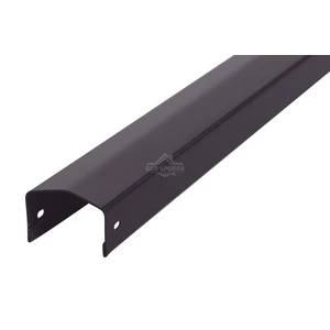 Профиль горизонтальный завершающий (верхний/нижний) 0.5 Полиэстер RAL 8019