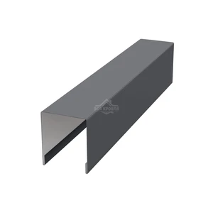 Планка для забора П-образная С20 Texture RAL 7024