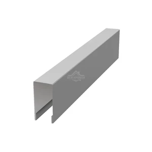 Планка для забора П-образная С8 Zn