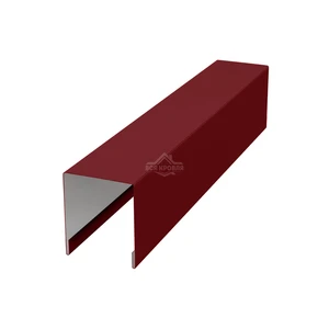 Планка для забора П-образная С21 Полиэстер RAL 3005