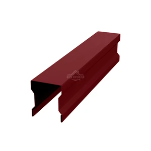 Планка для забора фигурная С20 Полиэстер RAL 3005