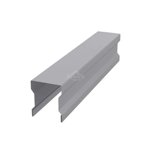 Планка для забора фигурная С20 Полиэстер RAL 7004