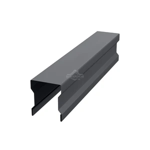 Планка для забора фигурная С20 Полиэстер RAL 7024