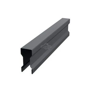 Планка для забора фигурная С8 Полиэстер RAL 7024