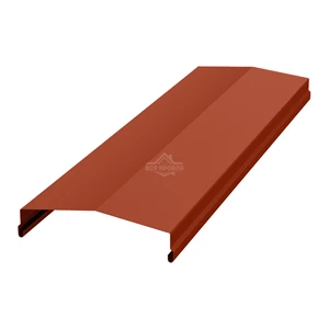 Парапет с домиком MAT RAL 8004