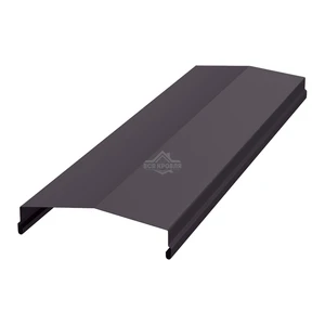 Парапет с домиком MAT RAL 8019