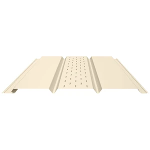 Софит PROFI с центральной перфорацией 0.5 Полиэстер RAL 1015