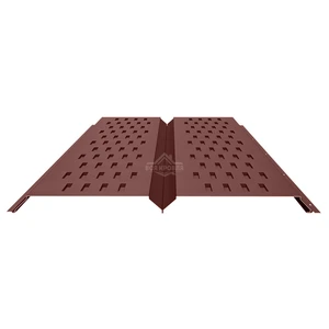 Софит металлический с перфорацией 0.5 Полиэстер RAL 8017