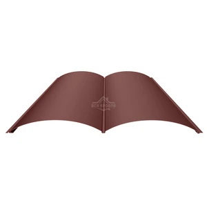 Блок-хаус Гладкий 0.5 Полиэстер RAL 8017