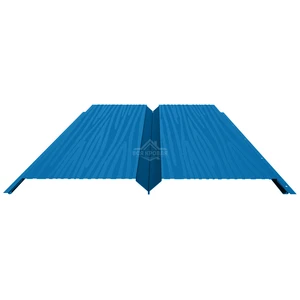 Евробрус с тиснением 0.5 Полиэстер RAL 5005