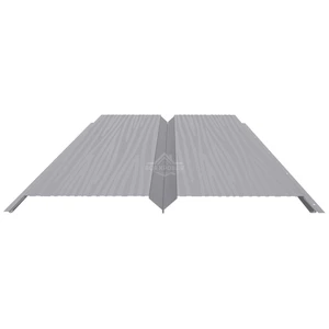 Евробрус с тиснением 0.5 Полиэстер RAL 7004