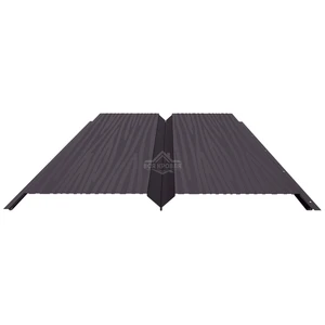 Евробрус с тиснением 0.5 Полиэстер RAL 8019