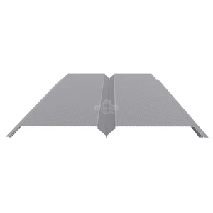 Евробрус с микрогофрой 0.5 Полиэстер RAL 7004