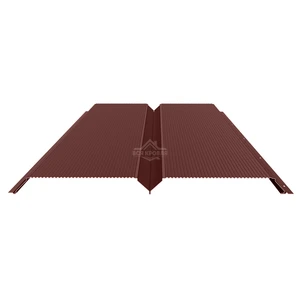 Евробрус с микрогофрой 0.5 Полиэстер RAL 8017