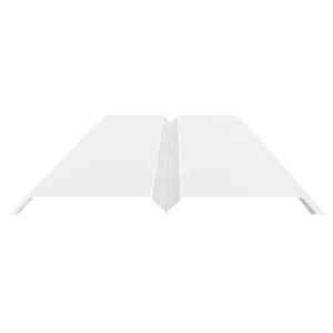 Евробрус с микрогофрой 0.5 Полиэстер RAL 9003