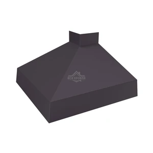 Отлив оконный угловой внешний 130 Полиэстер RAL 8019